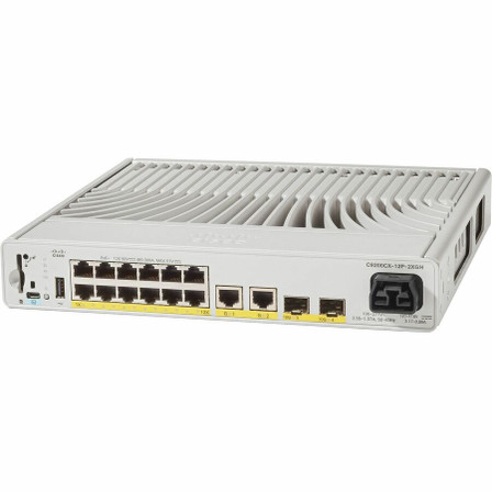 Cisco (C9200CX-12P-2XGH-A) Catalyst C9200CX-12P-2XGH Ethernet Switch