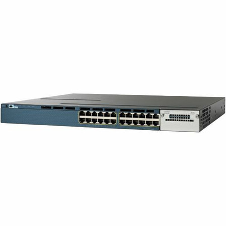 Cisco (WS-C3560X-24P-S) Catalyst WS-C3560X-24P-S Ethernet Switch