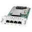 Cisco (NIM-4MFT-T1/E1-RF) 4 Port Multi-Flex Trunk Voice/Clear-Channel Data T1/E1 Module