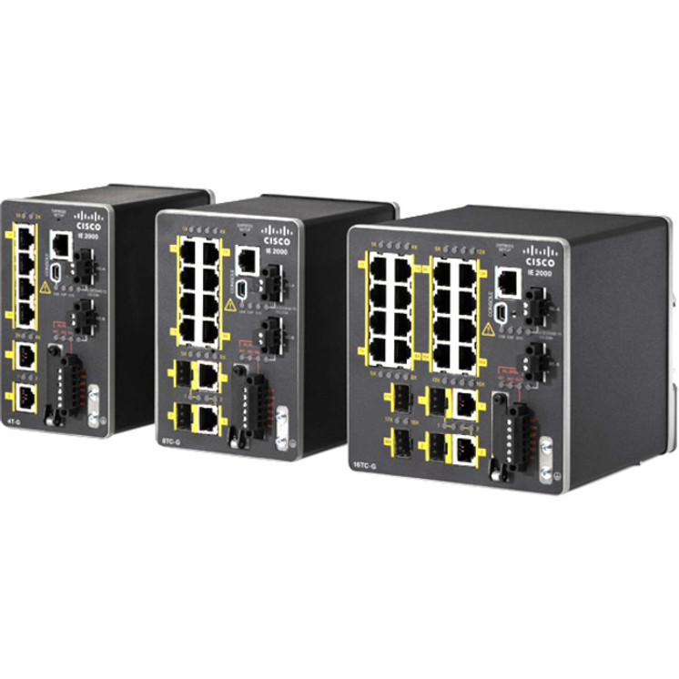 Cisco (IE-2000-16PTC-G-NX) IE-2000 Ethernet Switch