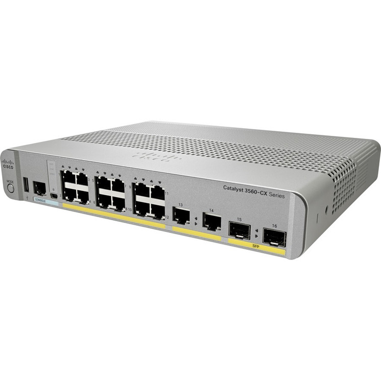 Cisco (WS-C2960CX-8PCL-RF) 2960CX-8PC-L Layer 3 Switch