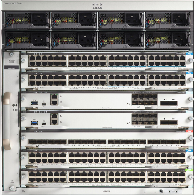 Cisco (C9407R=) Catalyst 9400 Series 7 Slot Chassis