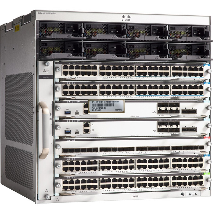 Cisco (C9407R=) Catalyst 9400 Series 7 Slot Chassis