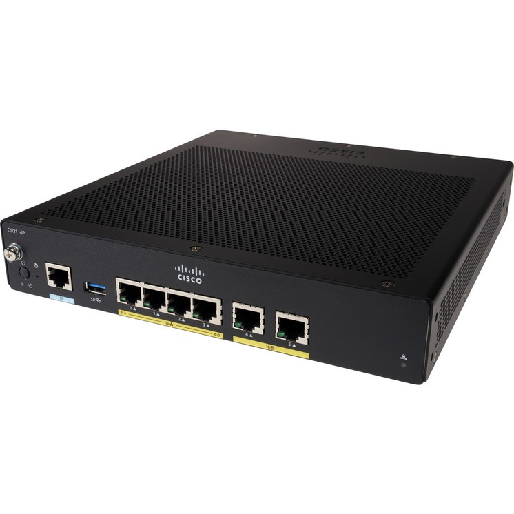 Cisco (C921-4PLTEAU) C921-4PLTEAU Modem/Wireless Router