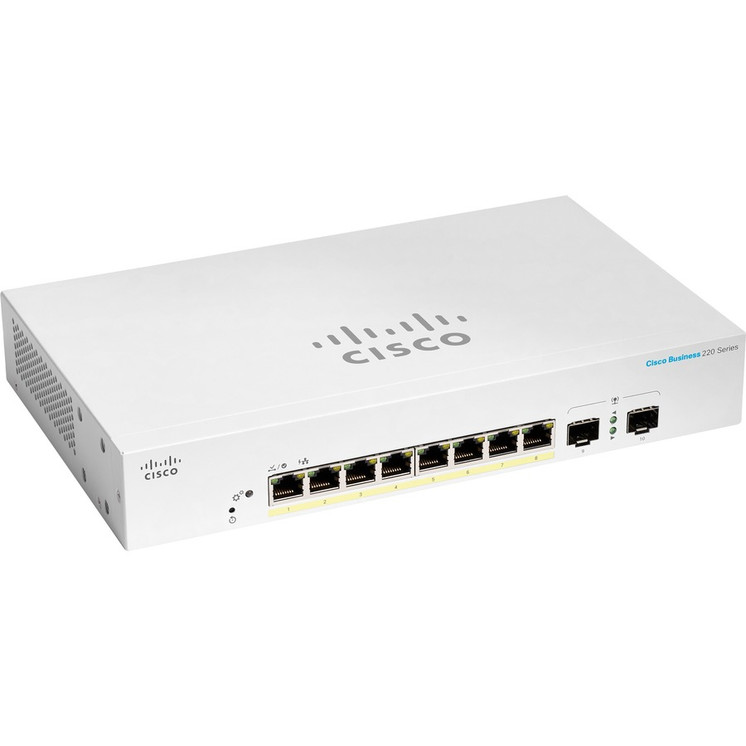 Cisco (CBS220-8P-E-2G-AU) Business CBS220-8P-E-2G Ethernet Switch