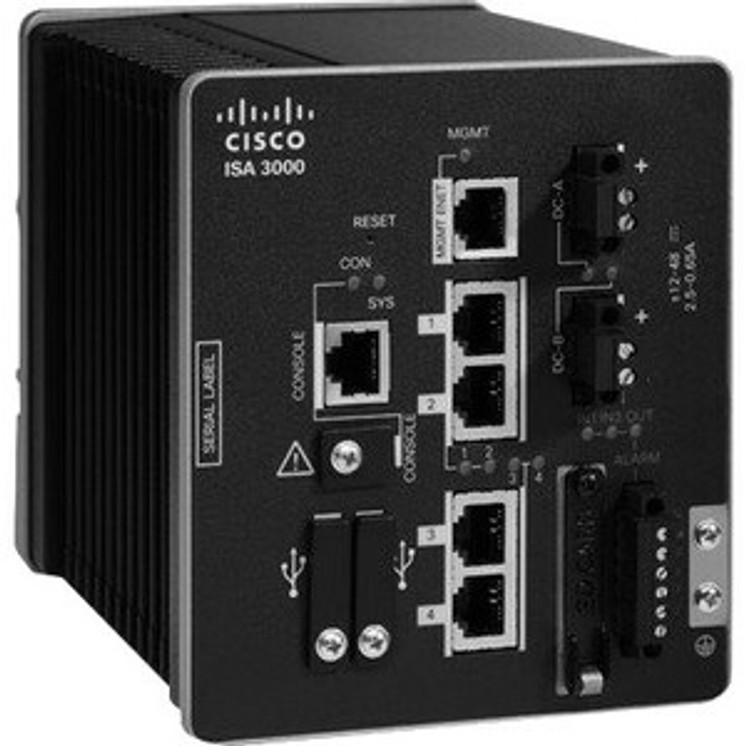 Cisco (ISA-3000-4C-K9) 3000 Network Security/Firewall Appliance