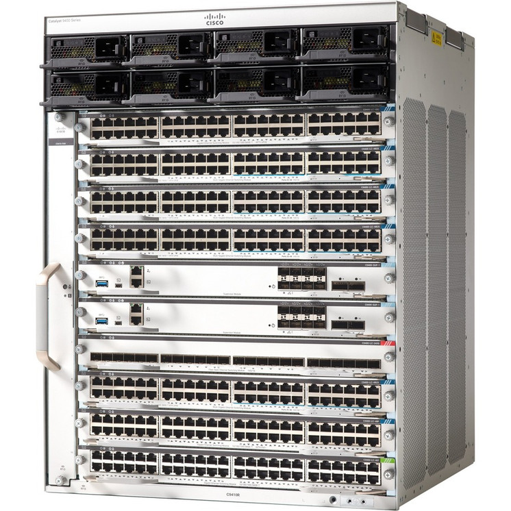 Cisco (C9410R-RF) Catalyst 9400 Series 10 Slot Chassis