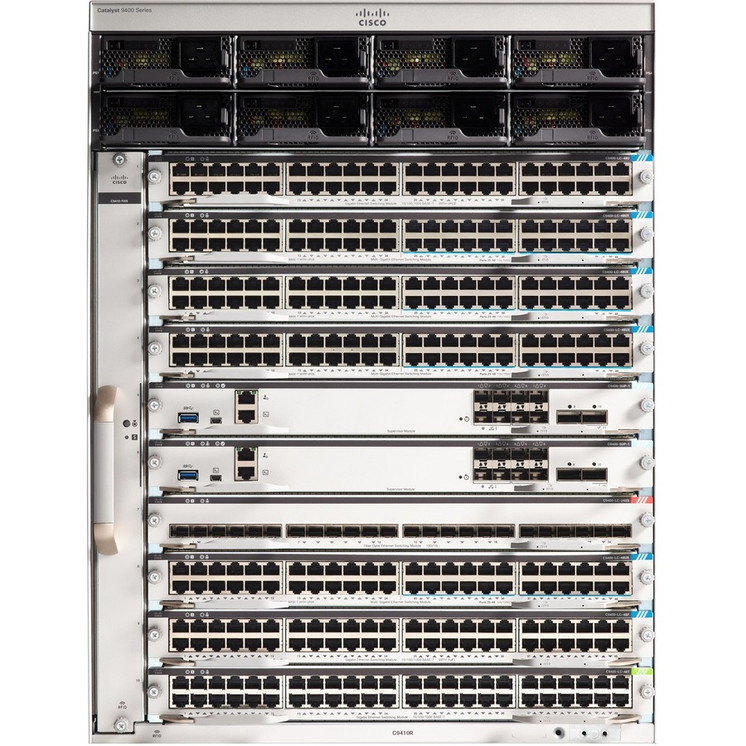 Cisco (C9410R-RF) Catalyst 9400 Series 10 Slot Chassis
