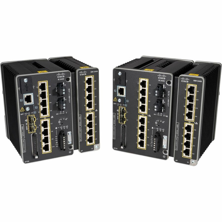 Cisco (IEM-3400-8T-RF) Catalyst IE3400 Rugged 8 Port GE Adv Exp Module