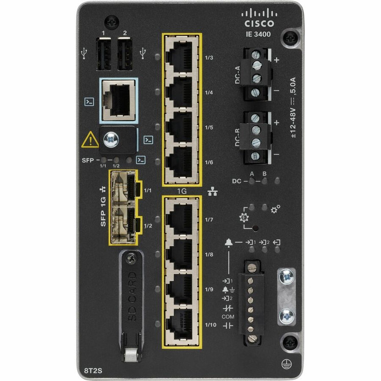 Cisco (IEM-3400-8T-RF) Catalyst IE3400 Rugged 8 Port GE Adv Exp Module