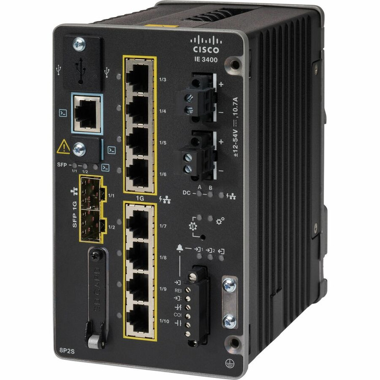 Cisco (IEM-3400-8T-RF) Catalyst IE3400 Rugged 8 Port GE Adv Exp Module