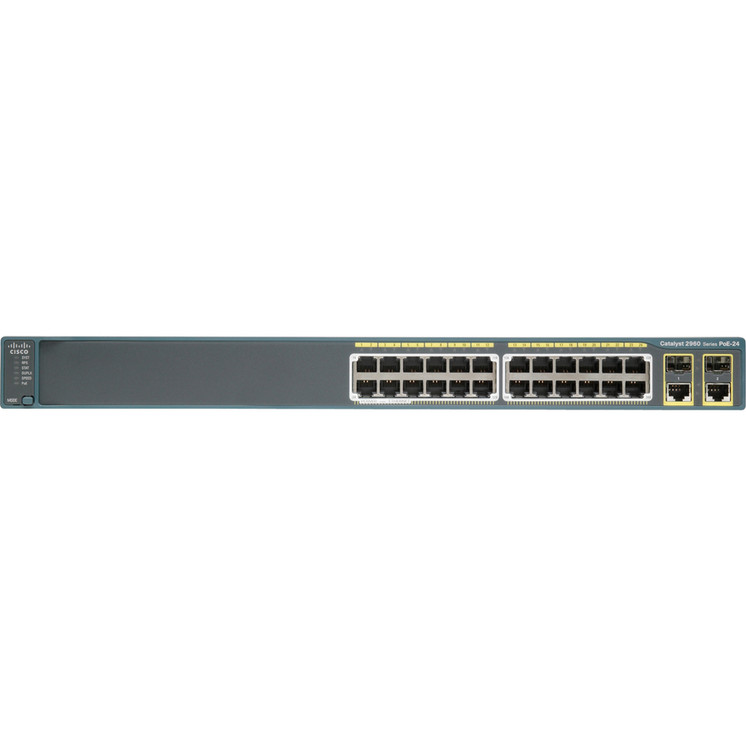 Cisco (WS-C2960-24PC-L) Catalyst 2960-24PC-L Ethernet Switch with PoE
