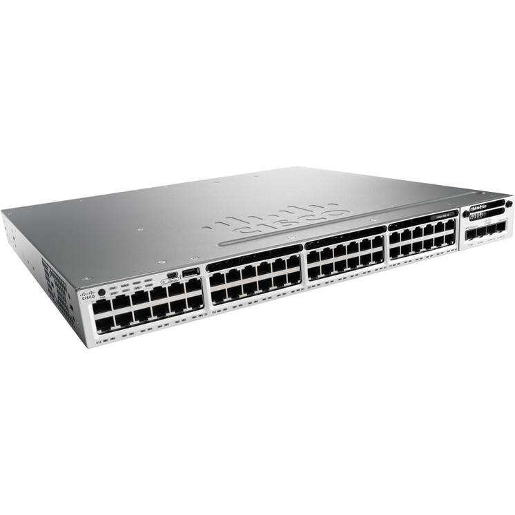 Cisco (C1-WS3850-48U/K9) Catalyst WS-C3850-48U Ethernet Switch