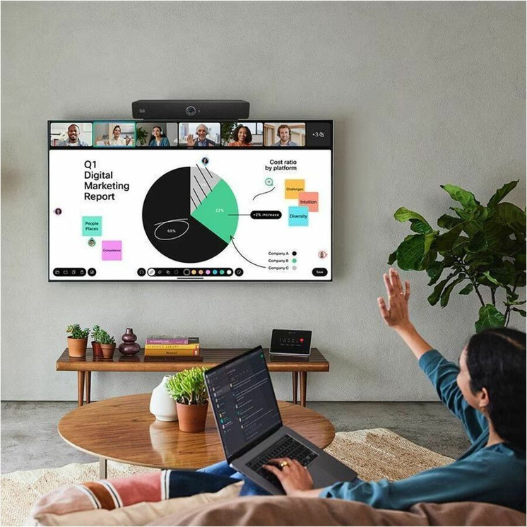 Webex (CS-BAR-C-UK9) Room Bar BYOD, Carbon Black