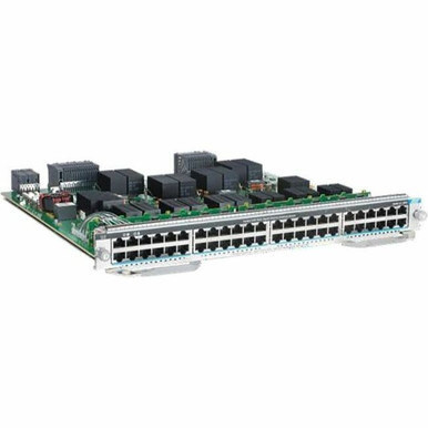 Cisco (C9400 LC 48HX=) Catalyst 9400 Series 48 Port UPOE+ 5G mGig (RJ 45)