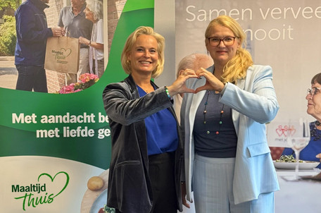 Maaltijd Thuis nieuwe sponsor van stichting Met je hart: samen werken aan minder eenzaamheid onder ouderen