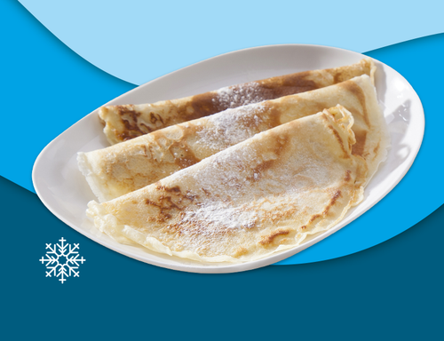 Naturel pannenkoek (4 stuks)