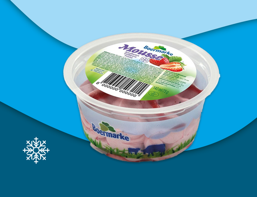 Aardbei mousse