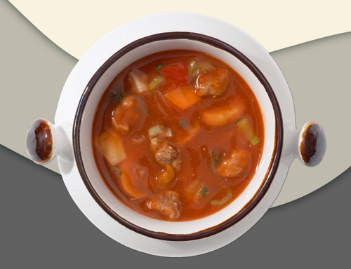 Goulashsoep zoutarm