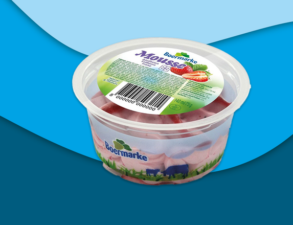 Aardbei mousse