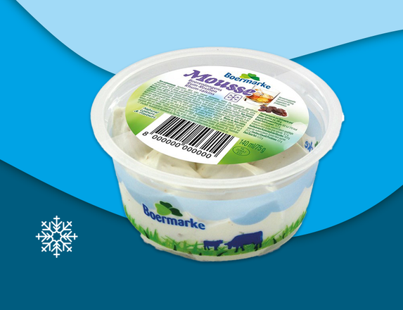 Rum-rozijnen mousse