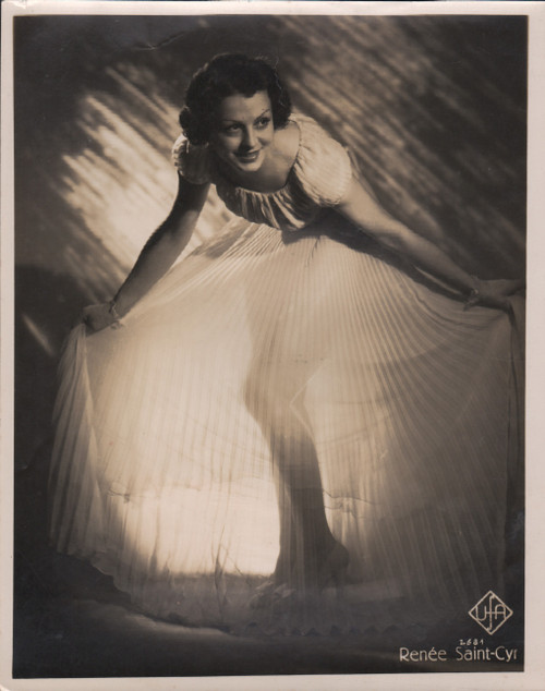 RENEE SAINT-CYR - French Actress - Original Vintage PORTRAIT - 1930's
