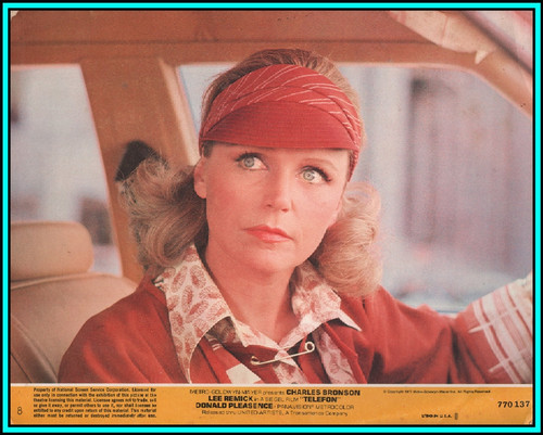 LEE REMICK in "Telefon" - Original Vintage PORTRAIT - 1977 LEE REMICK in "Telefon" - Original Vintage PORTRAIT - 1977