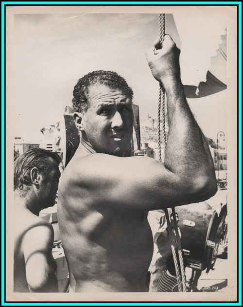 ANTHONY QUAYLE in "Damn The Defiant" - Original Vintage PORTRAIT - 1962