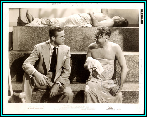 WILLIAM POWELL & MARK STEVENS in "Dancing in the Dark" - Original Vintage Photo - 1949