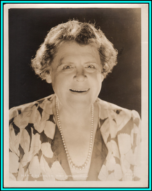 MARIE DRESSLER - Canadian Actress - Original MGM Vintage PORTRAIT - 1930's
