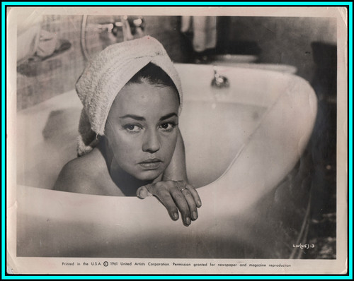 JEANNE MOREAU in "La Notte" - Original Vintage PORTRAIT - 1961