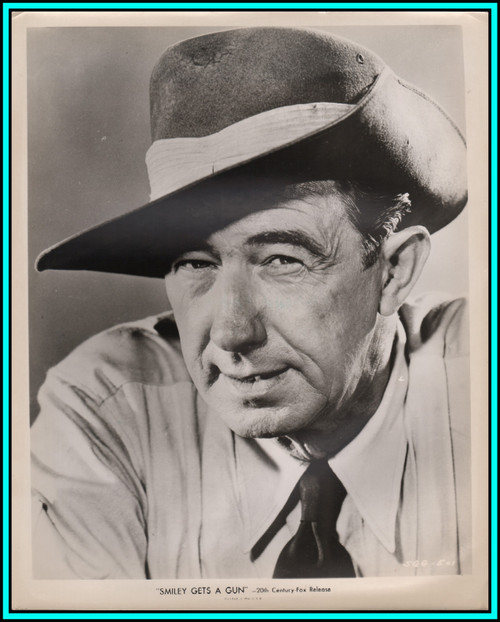 CHIPS RAFFERTY in "Smiley Gets A Gun" - Original Vintage PORTRAIT - 1958