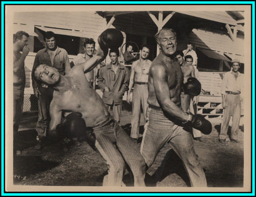 PAUL NEWMAN & GEORGE KENNEDY in "Cool Hand Luke" - Original Vintage Photo 1967