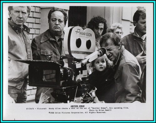 WOODY ALLEN in "Another Woman" - Original Vintage Photograph - 1988