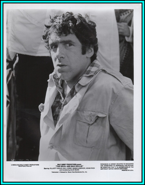 ELLIOT GOULD in "The Devil and Max Devlin" - Original Vintage PORTRAIT - 1981