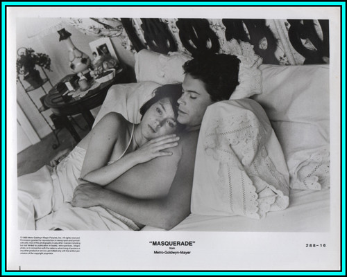 MEG TILLY & ROB LOWE in "Masquerade" - Original Vintage Photograph - 1988