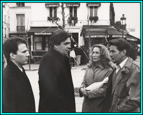 BRIGITTE FOSSEY & MARTIN SHEEN in "Enigma" - Original Vintage Photo 1982