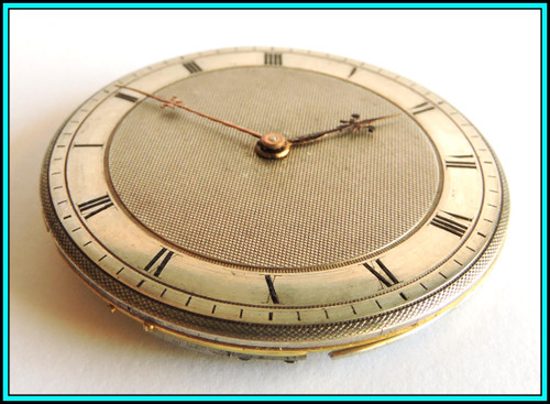 Original Vintage Pocket Watch movement Quarter Repeating circa 1830's NOT WORKS