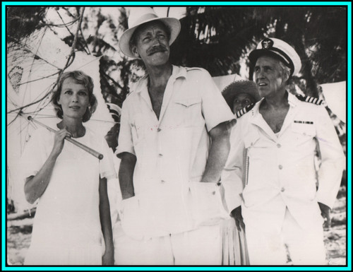 MIA FARROW & MAX VON SYDOW in "Hurricane" - Original Vintage Photo 1979