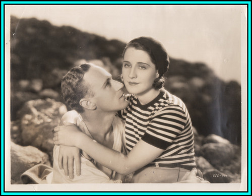 NORMA SHEARER & LESLIE HOWARD in "Free Soul" - Original Vintage Photo 1931