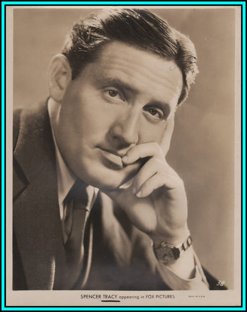 SPENCER TRACY - US Actor - Original FOX Vintage PORTRAIT 1940's