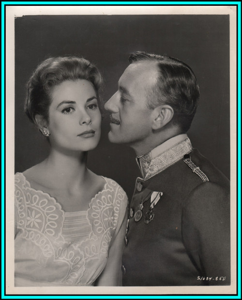 GRACE KELLY & ALEC GUINNESS in "The Swan" - Original Vintage Photo 1956