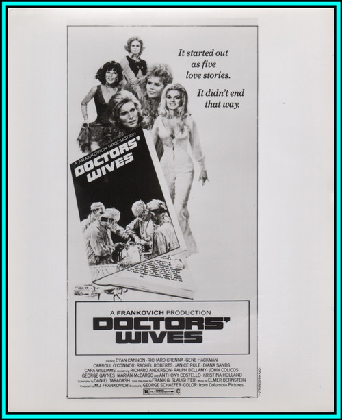 DYAN CANNON & RACHEL ROBERTS in "Doctor Wives" - Original Vintage Photo 1971