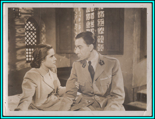 ANDREE CLEMENT & PAUL MEURISSE in "Bethsabee" - Original Scarce Vintage Photo 1947