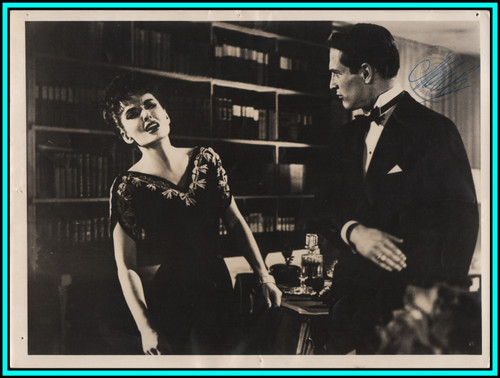 ANN BLYTH & PAUL NEWMAN in "The Helen Morgan History" - Original Photo 1957
