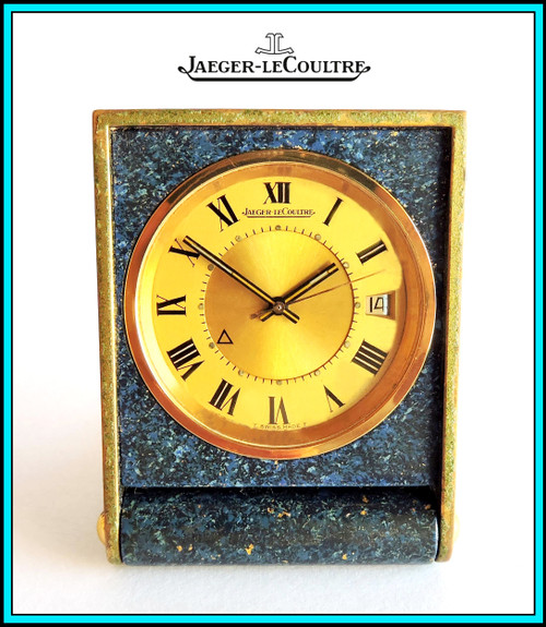 JAEGER LECOULTRE “Memovox” Alarm Travel Clock & Calendar – EXCELLENT - SERVICED