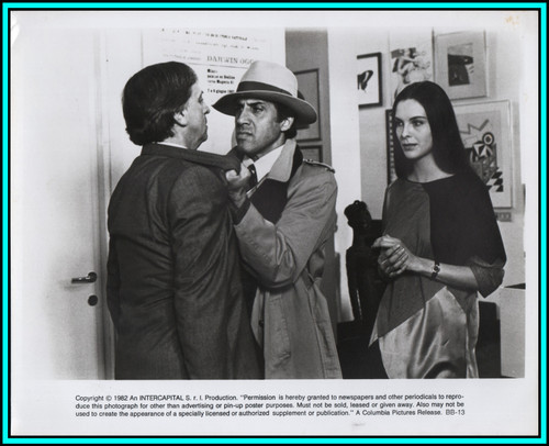 CAROLE BOUQUET & ADRIANO CELENTANO in "Bingo Bongo" - Original Photo 1982