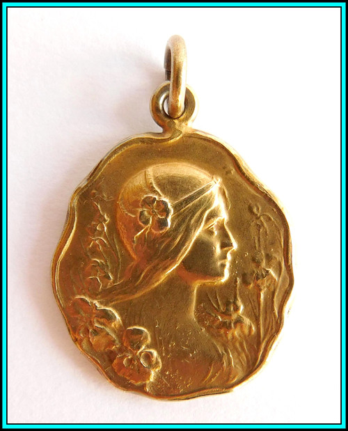 1910 ARGENTINA - Florida Street Corso - CARNIVAL Medal - Gold Plated