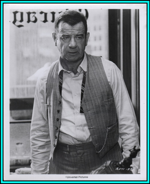 WALTER MATTHAU in "The Front Page" - Original Vintage PORTRAIT - 1974