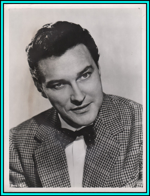 TERENCE MORGAN in "Piccadelly Third Stop" - Original Vintage PORTRAIT - 1960